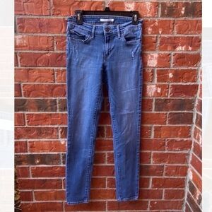 Levis 711 Skinny Womens 28 Light Wash Skinny Jeans